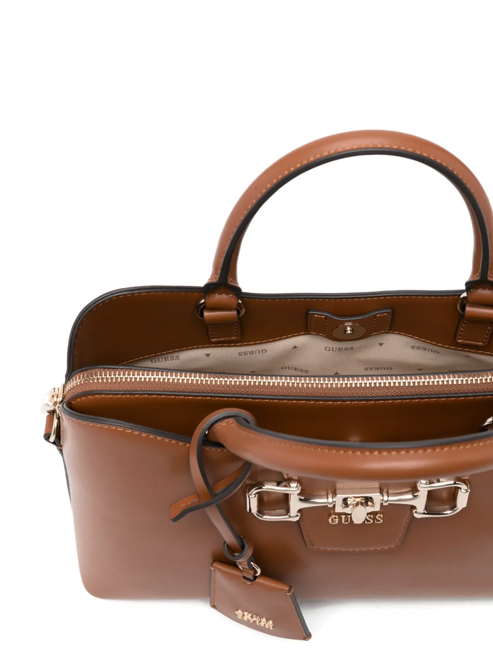 GUESS USA Janie shopper met bedel Bruin