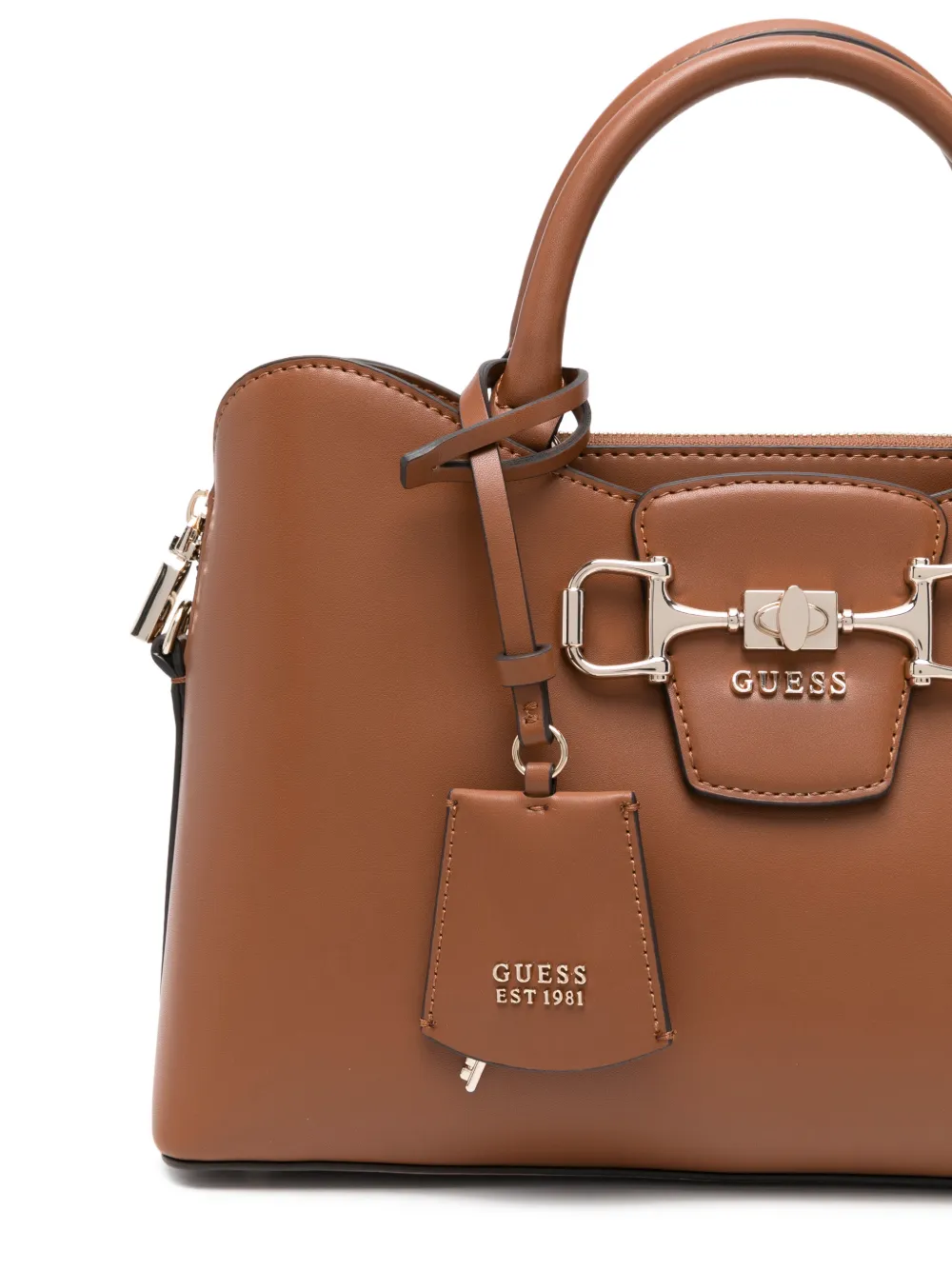 GUESS USA Janie shopper met bedel Bruin