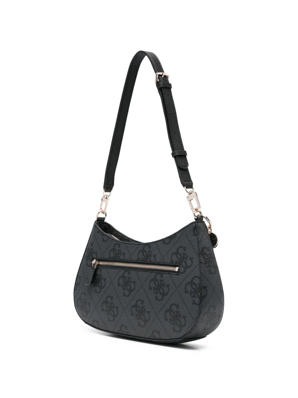 Noelle Patterned Charm Shoulder Bag