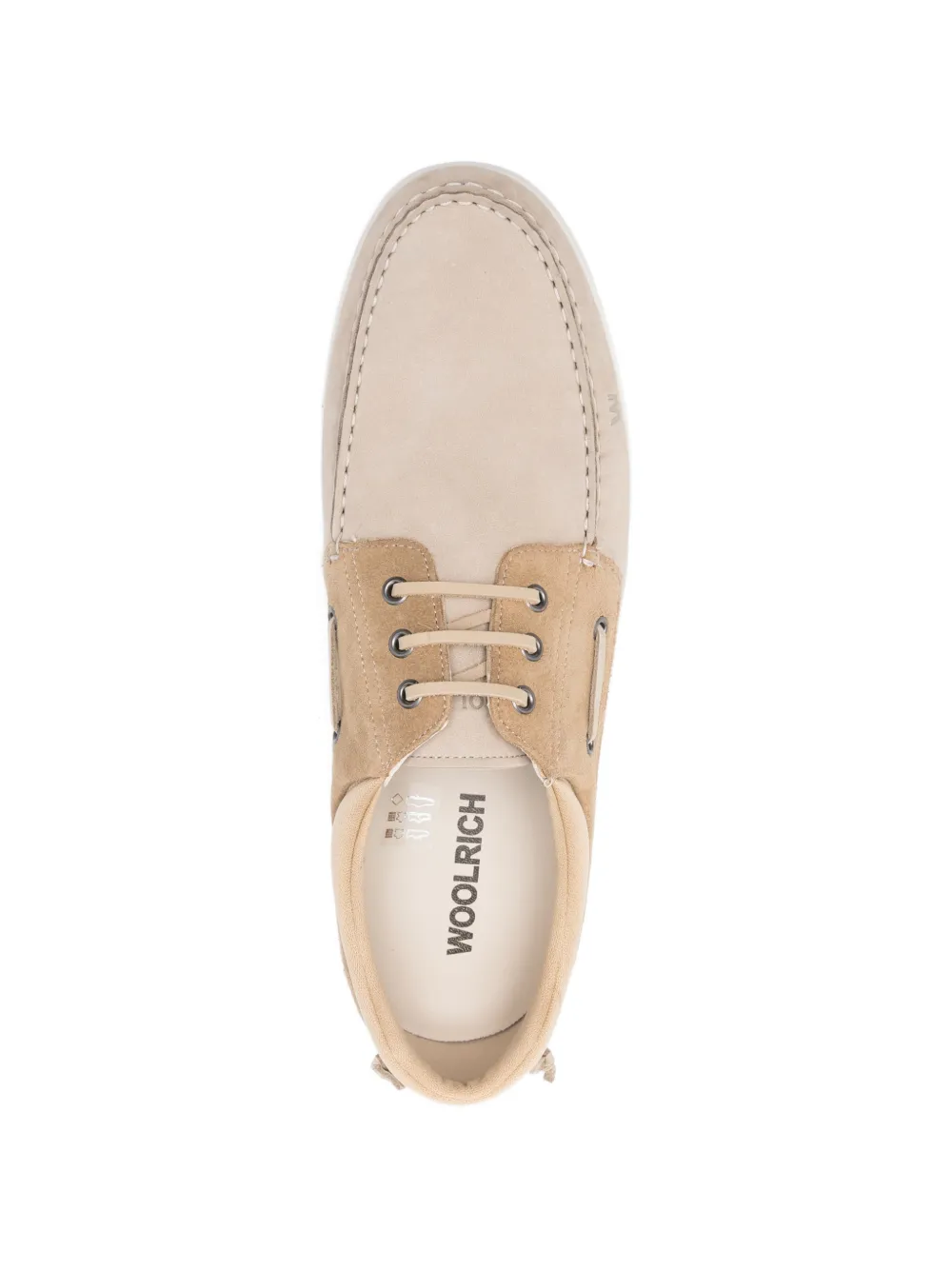 Woolrich Bootschoenen met ronde neus Beige