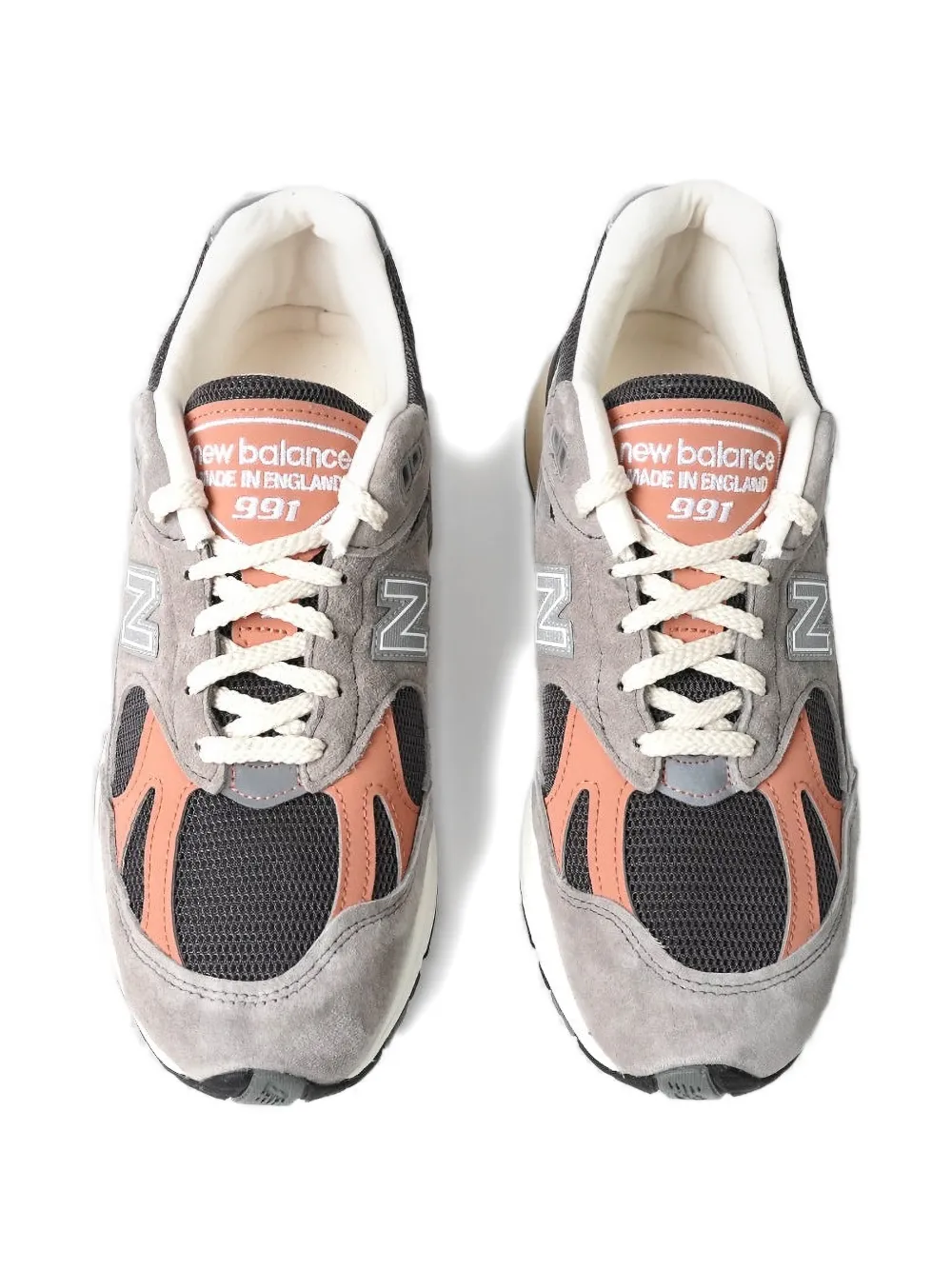 New Balance 991v2 mesh sneakers Grijs