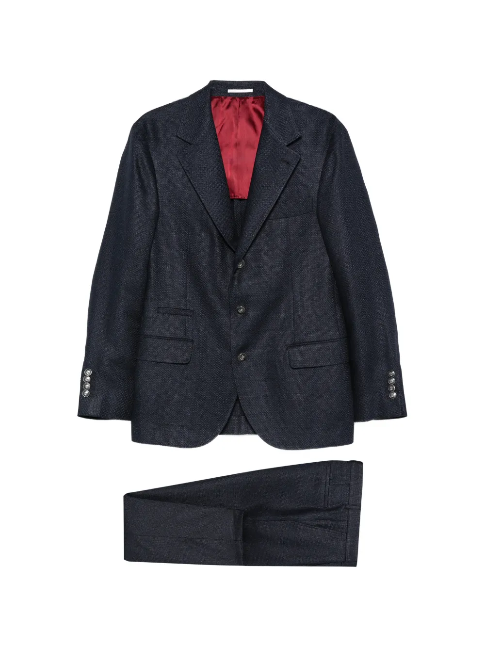 Brunello Cucinelli single-breasted suit - Blu