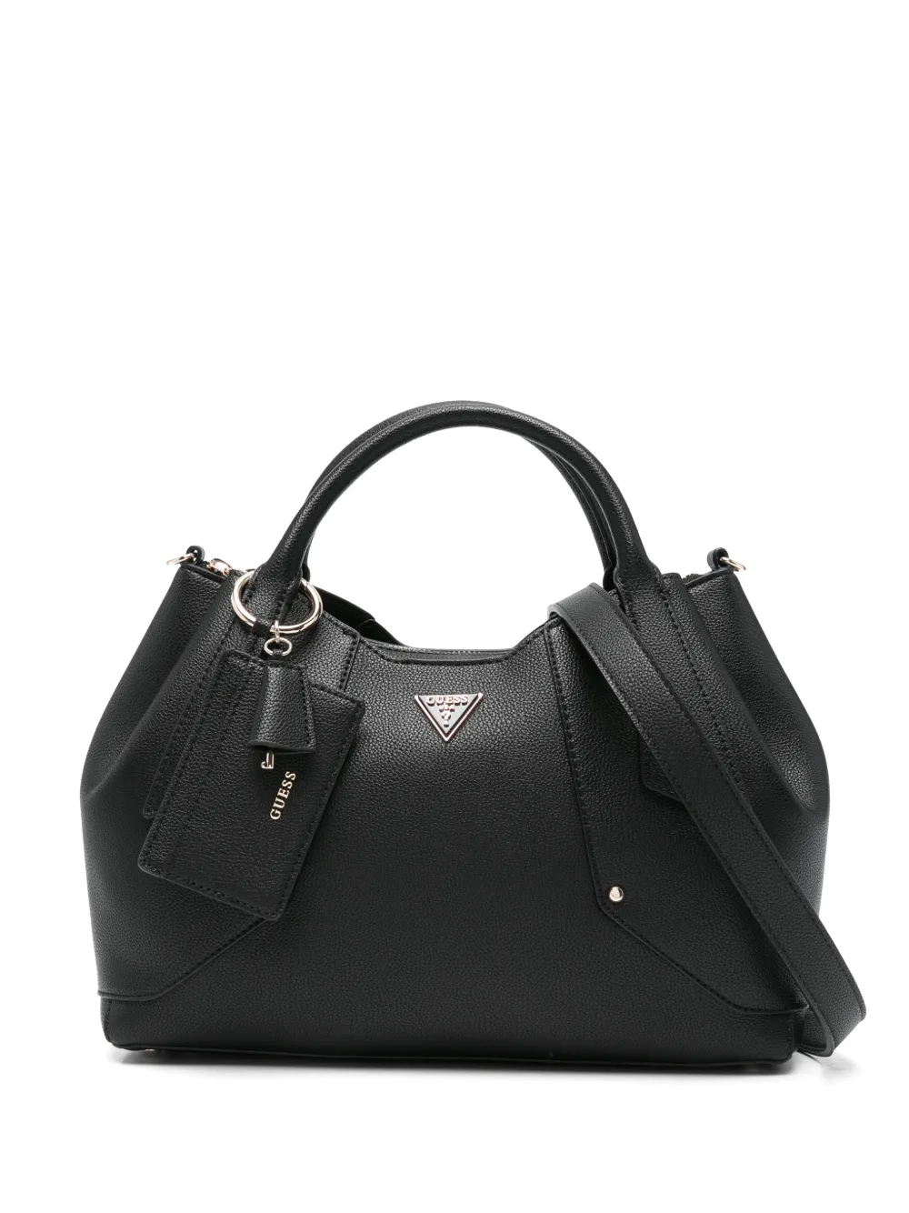 GUESS USA Borsa tote Darcy con ciondolo - Nero