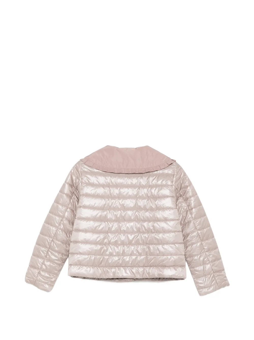 Ruffled Quilted Jacket