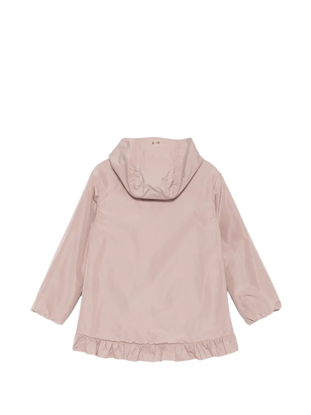 Herno Kids ラッフル フーデッド ジャケット | ピンク | FARFETCH JP