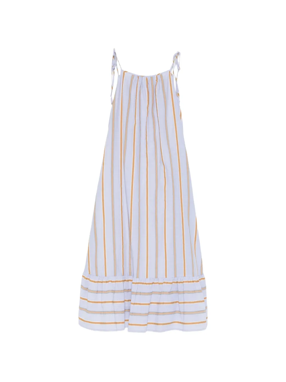 PSOPHIA Abito midi a righe - Blu