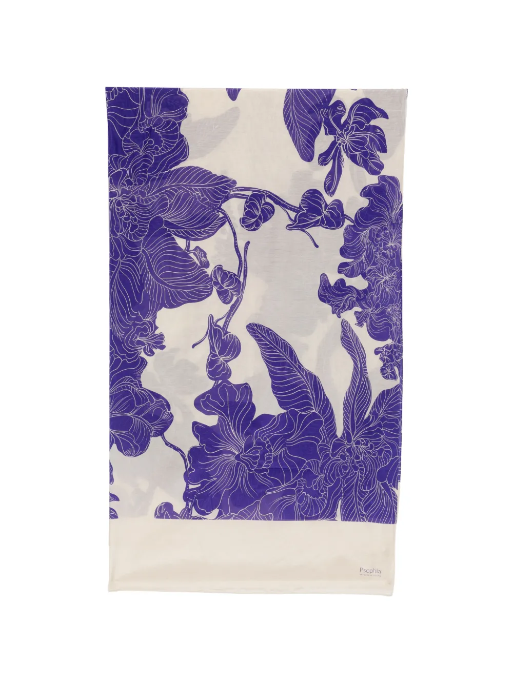 PSOPHIA Foulard a fiori - Toni neutri