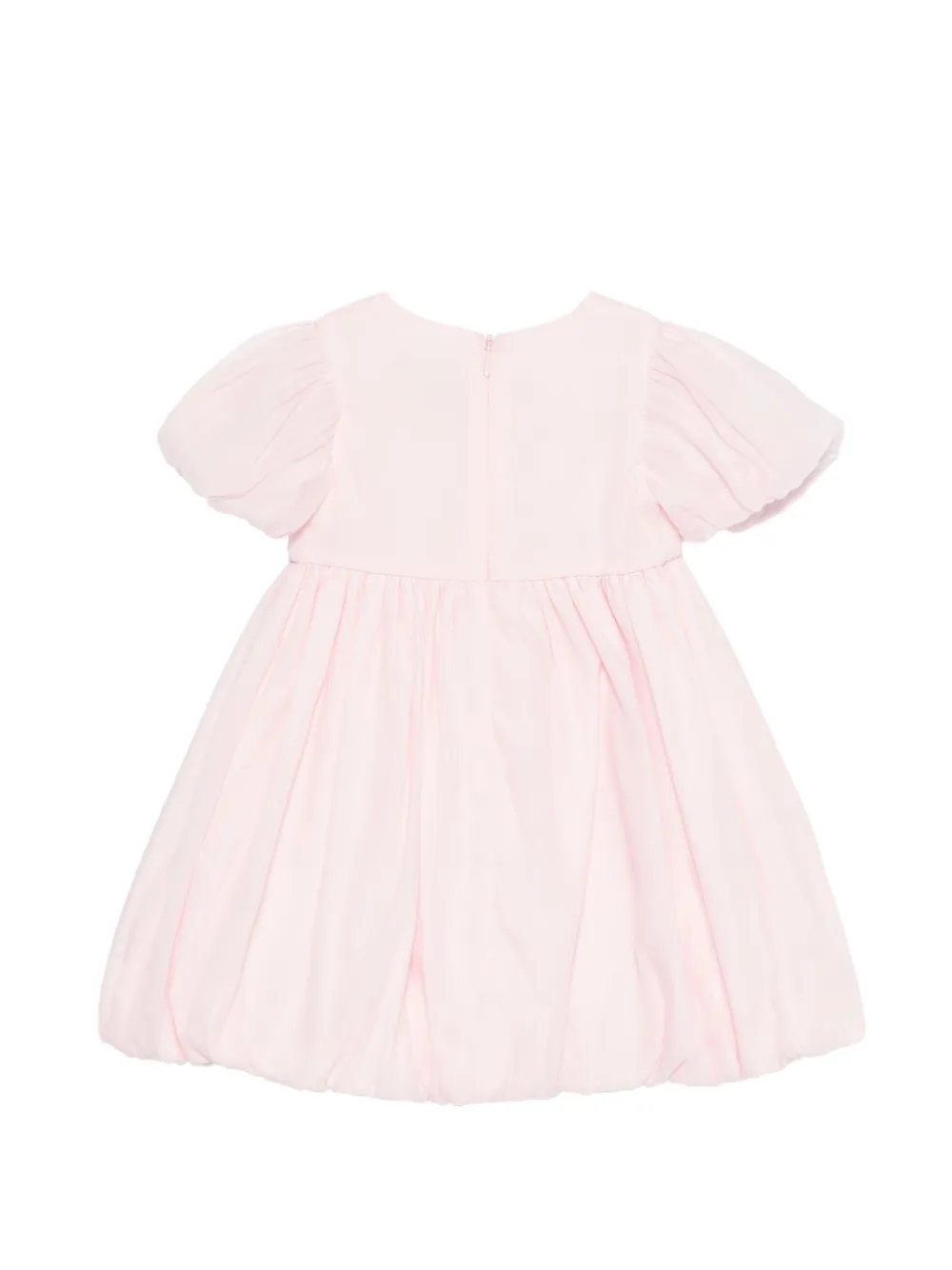 Moschino Kids Jurk met geborduurde teddybeer Roze