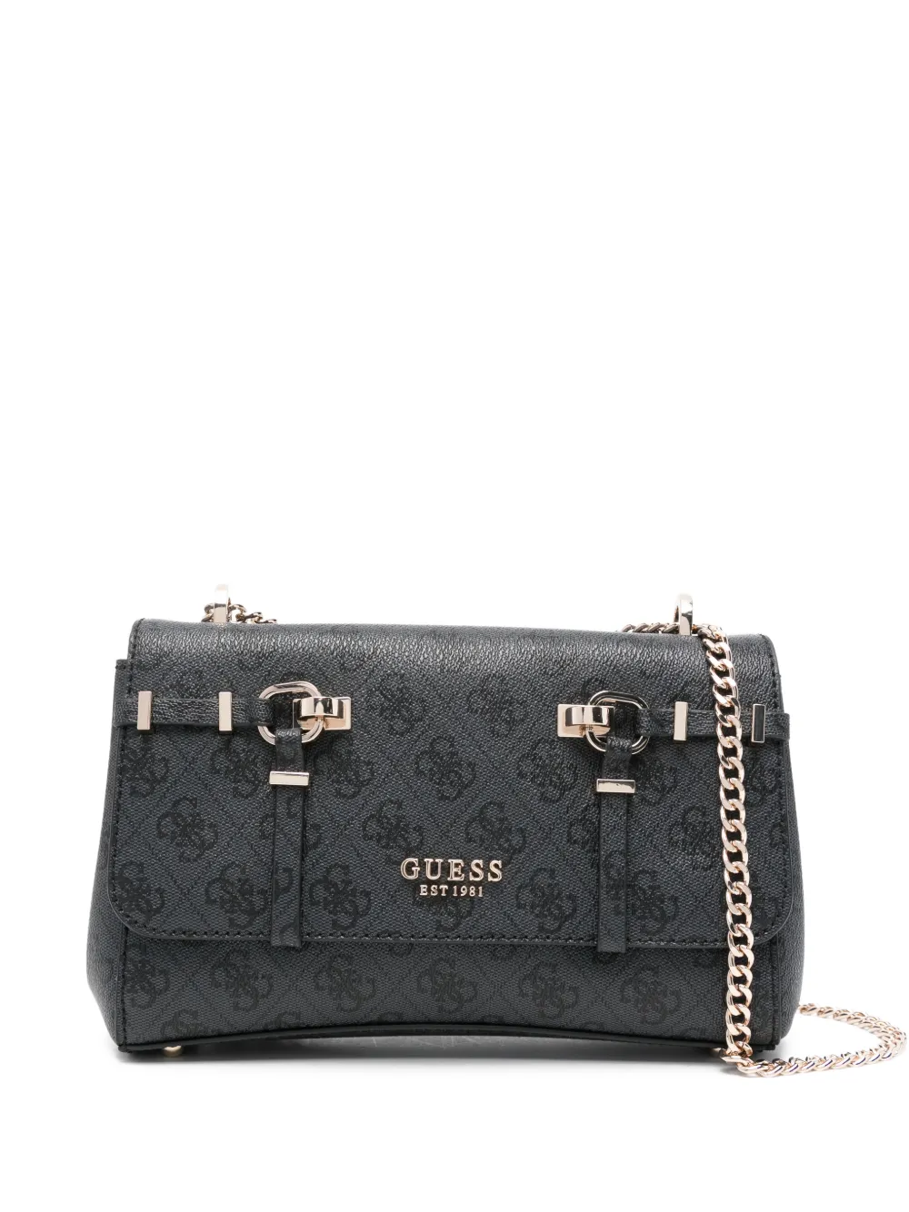 GUESS USA logo shoulder bag - Grigio