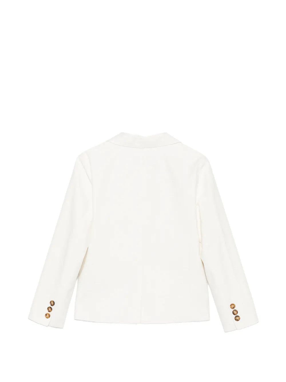  Trussardi Junior Button Pocket Blazer - Neutrals 