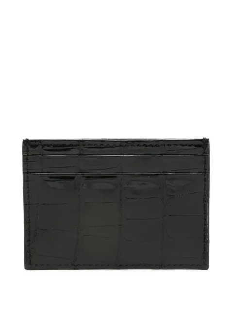 Dell'oglio embossed cardholder