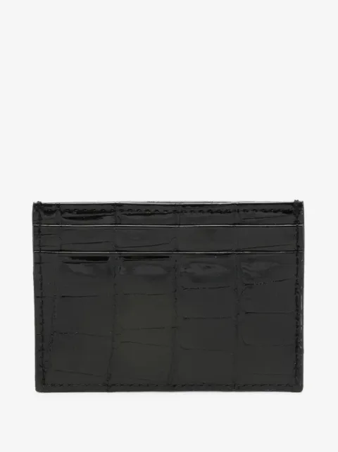Dell'oglio embossed cardholder