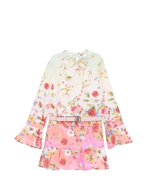 Roberto Cavalli Junior floral-print dress