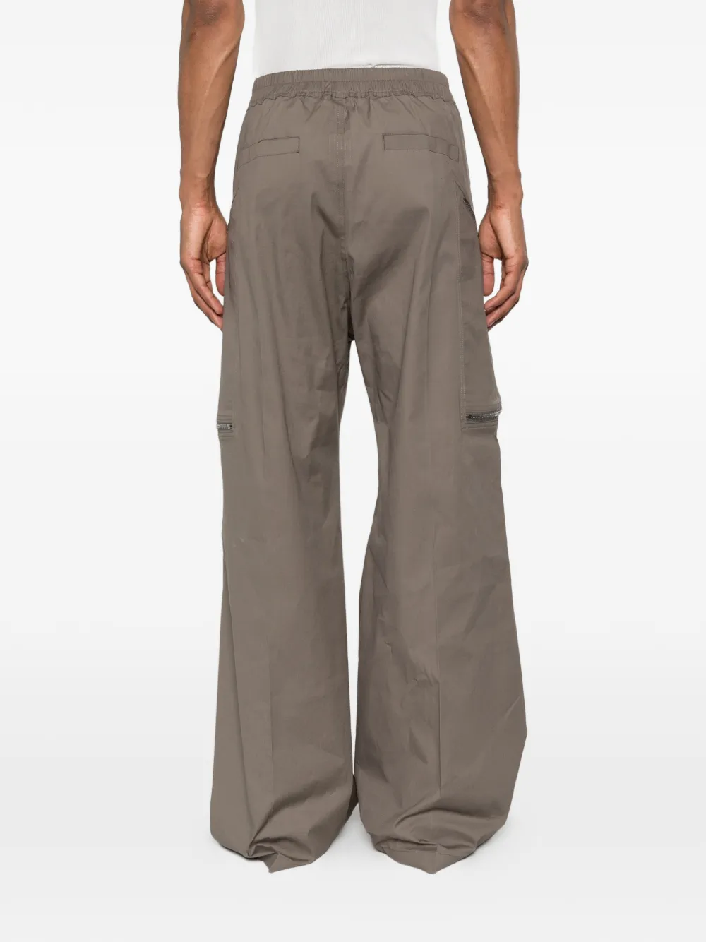 Rick Owens Heizer Belas broek met ritszak Bruin
