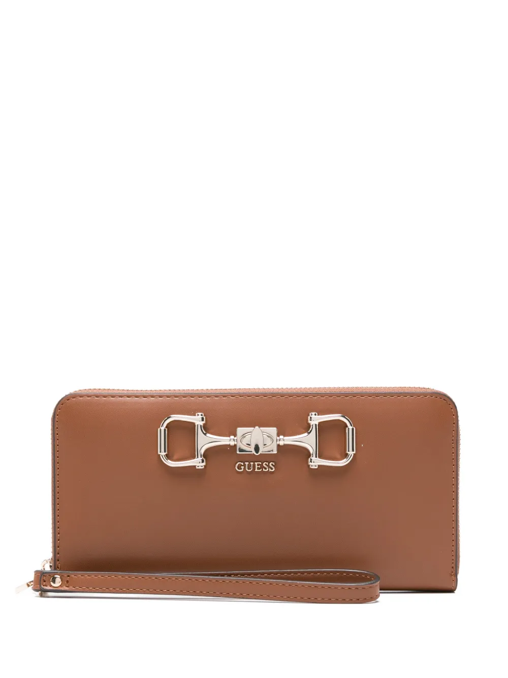 GUESS USA snaffle-detail wallet - Marrone