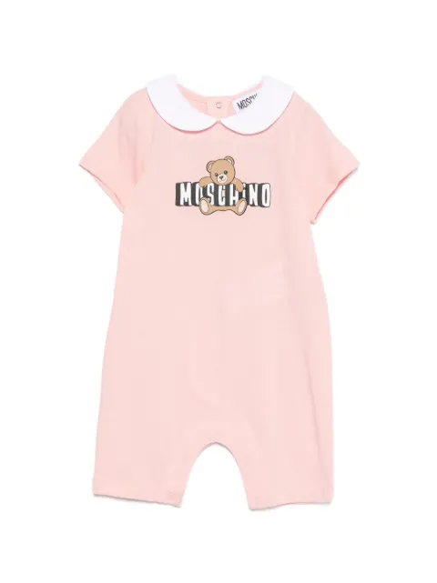 Moschino Kids romper con aplique Teddy Bear