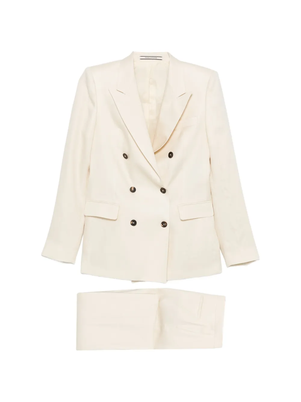 Tagliatore double-breasted evening suit - Toni neutri