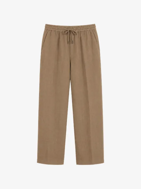 Boglioli drawstring elasticated trousers