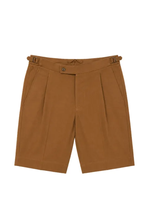 Incotex pleated side-adjuster shorts