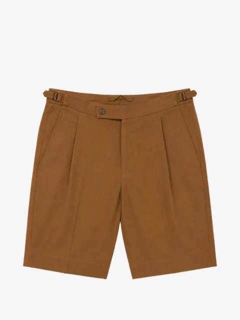 Incotex pleated side-adjuster shorts