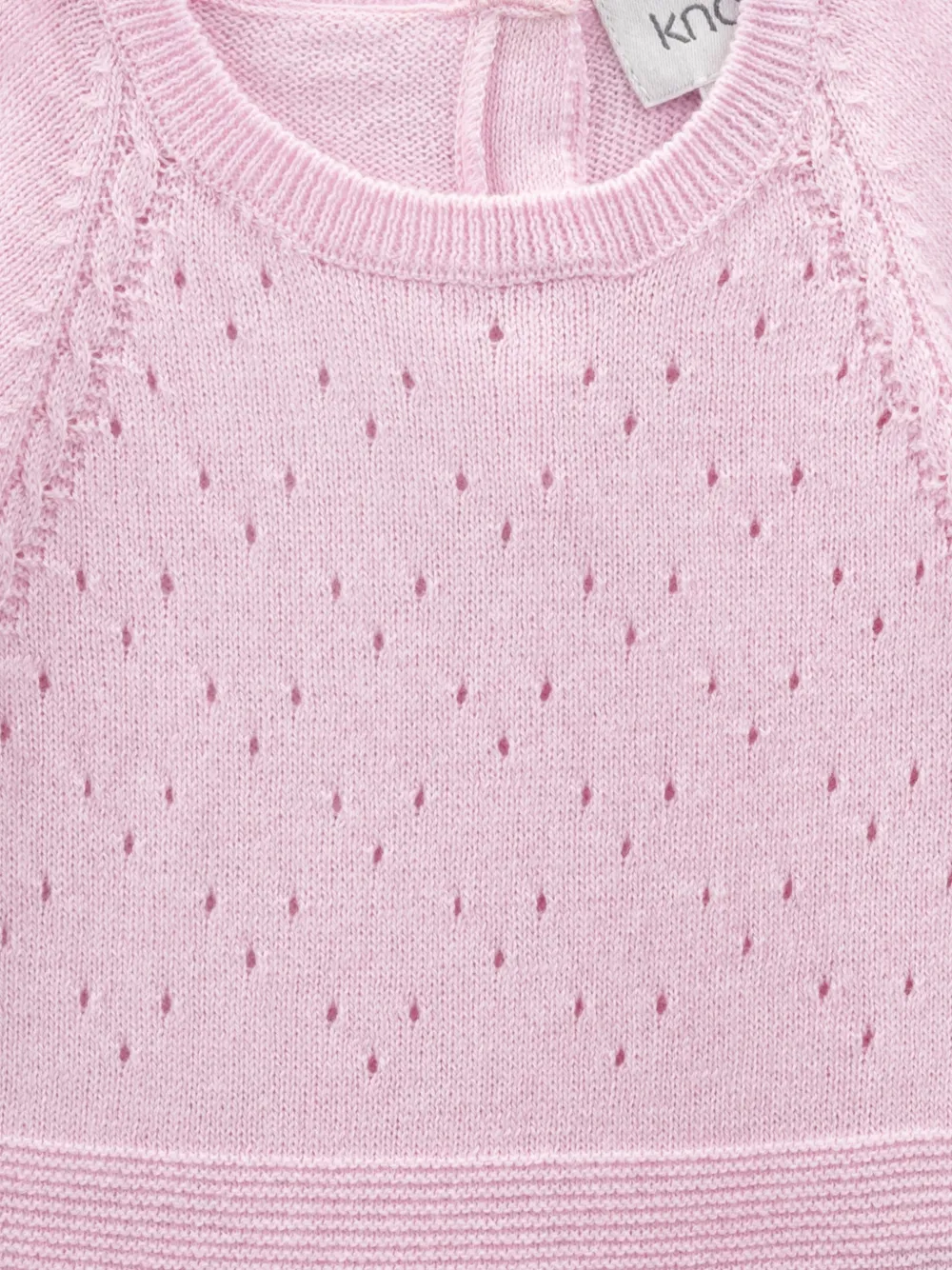  Knot Eli Knitted Jumpsuit - Pink 