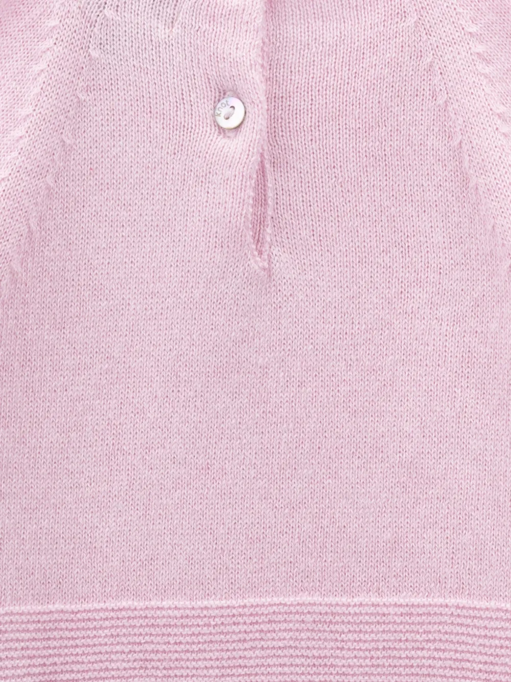 Knot Eli gebreid jumpsuit Roze