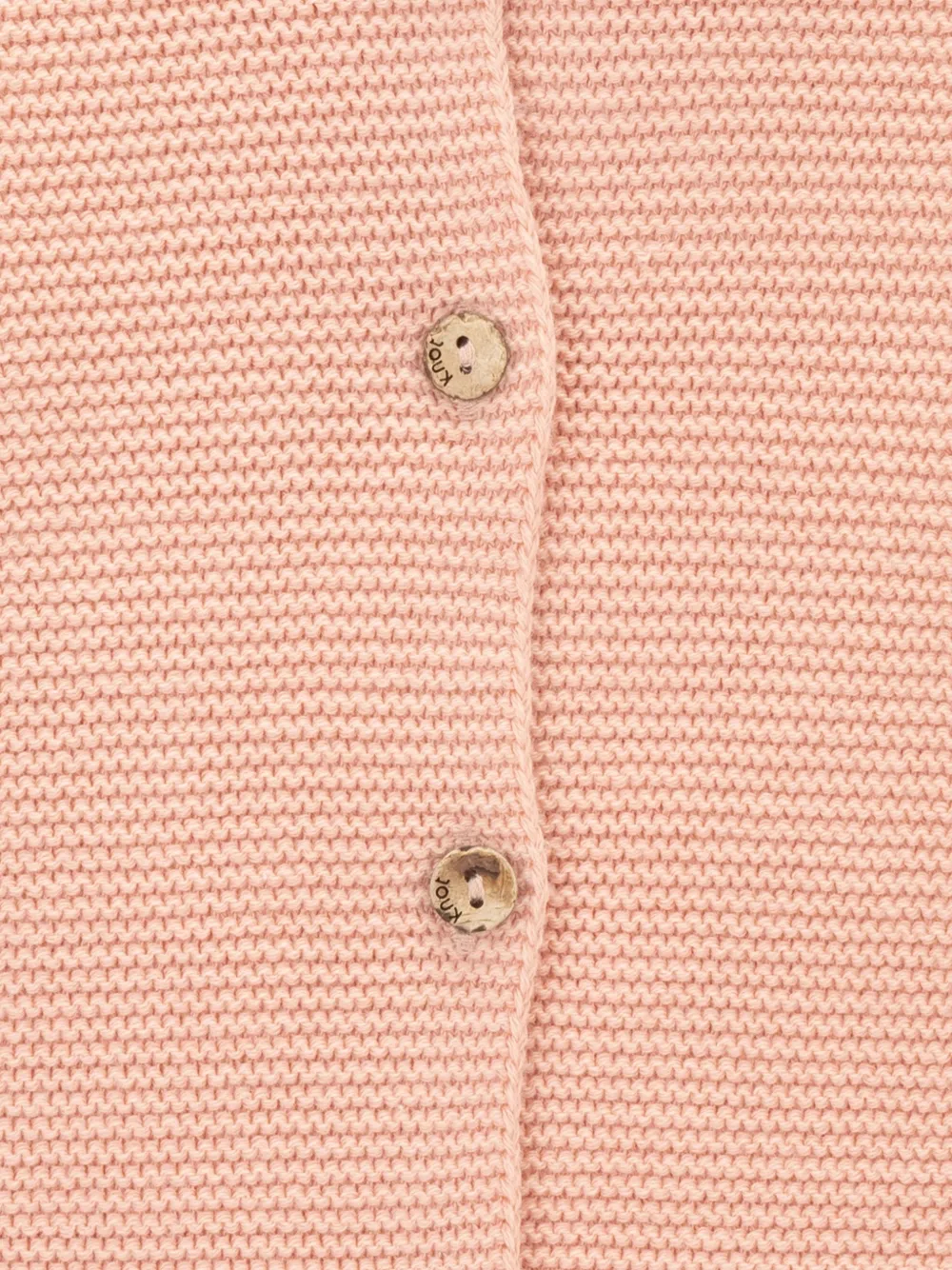 Knot Vest met ronde hals Roze
