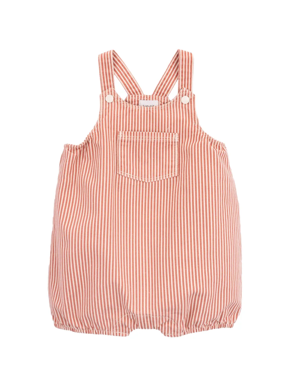 Knot Mack striped dungarees - Arancione