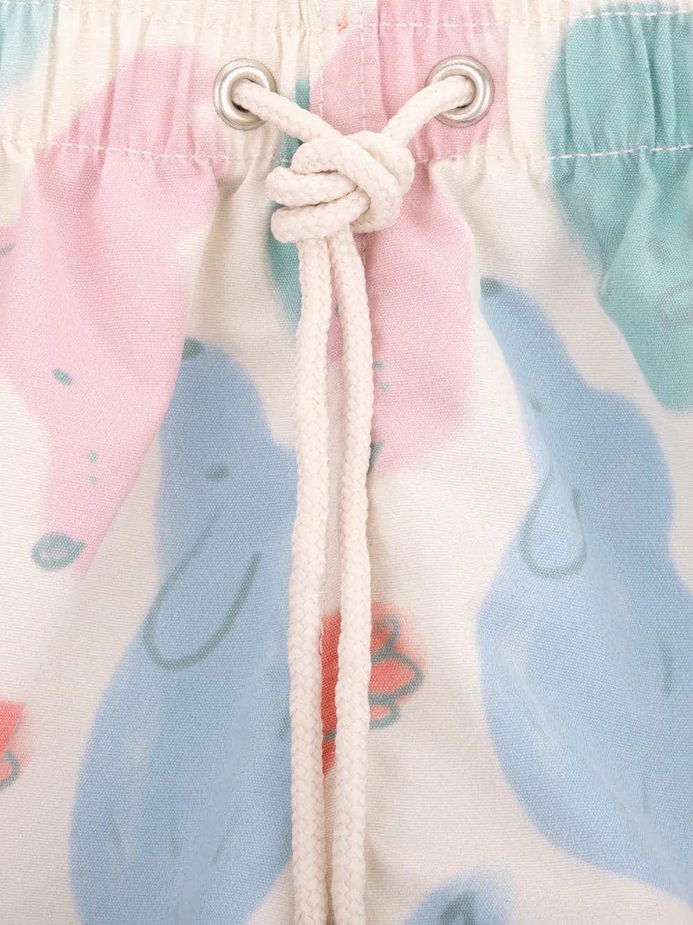 Knot Parker zwembroek met dierenprint Beige
