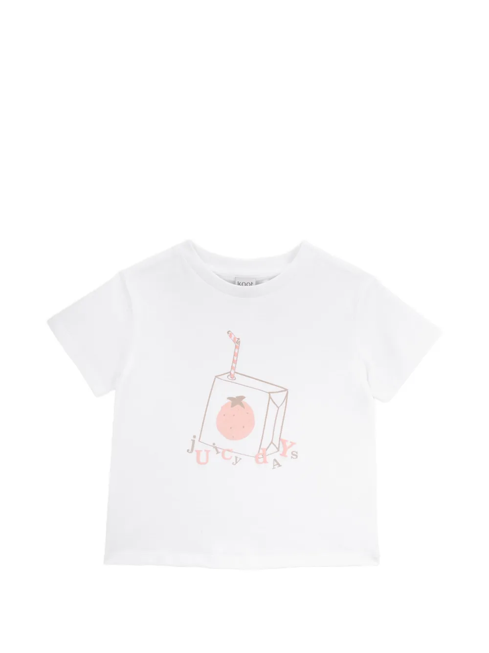 Knot T-shirt con grafica - Bianco