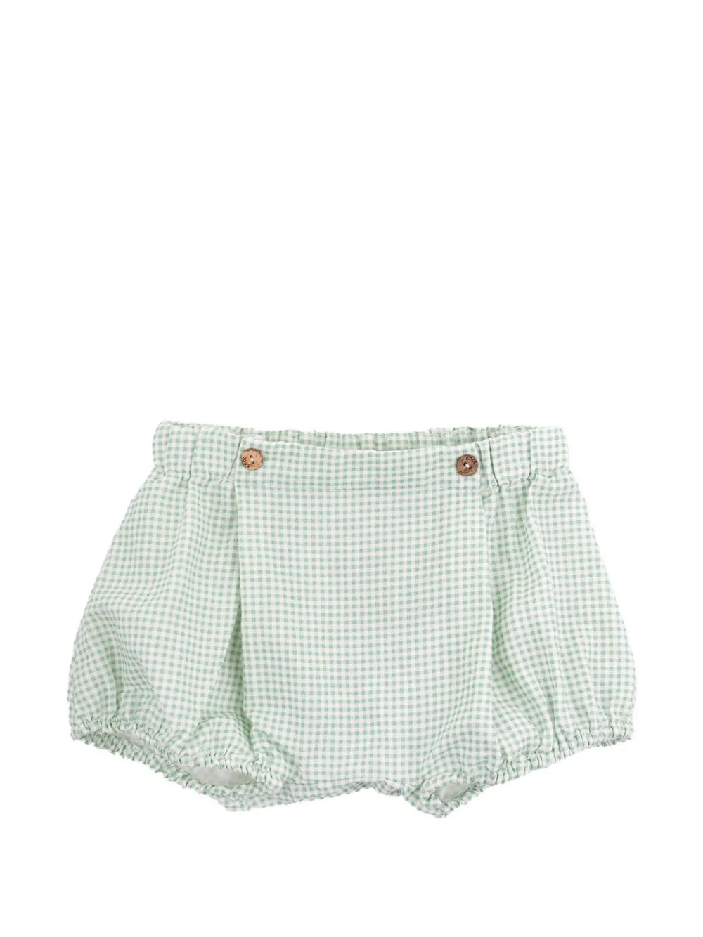 Knot Shorts Luca a quadri - Verde
