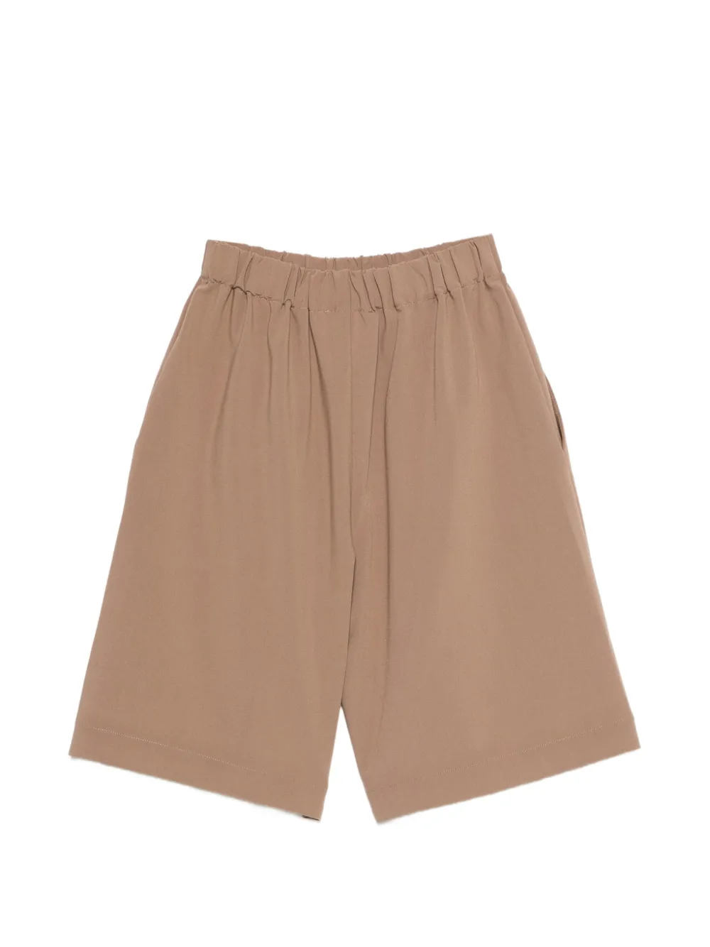  Douuod Kids Elasticated Waist Shorts - Brown 