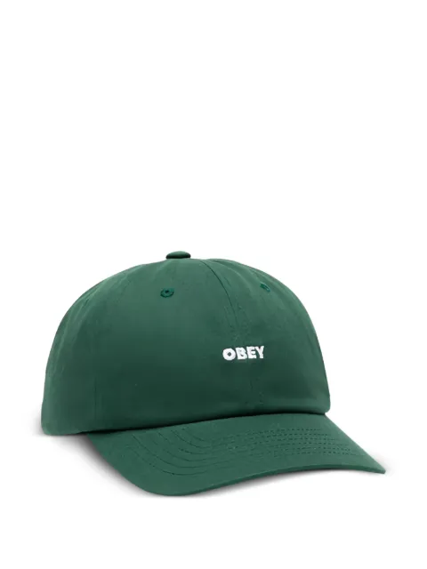 Obey logo-detail baseball cap