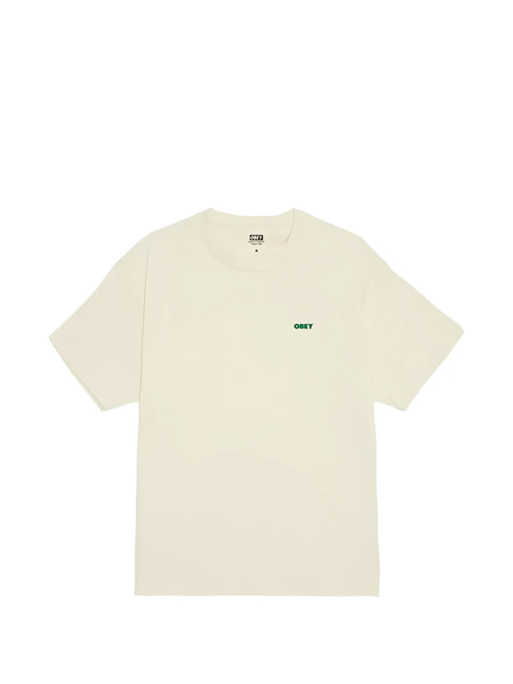 Obey logo-print T-shirt - Toni neutri