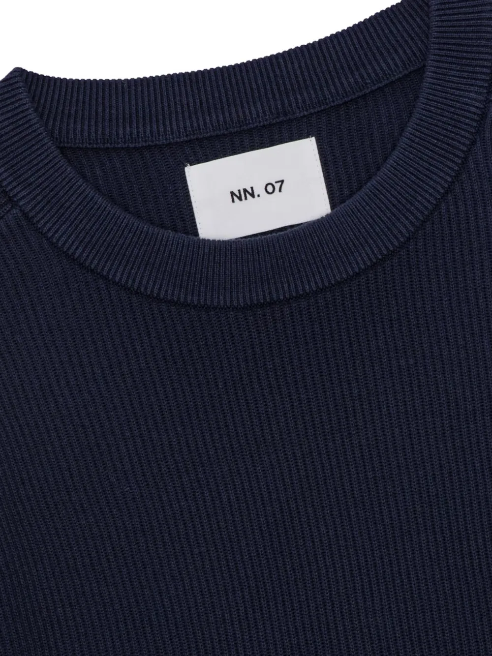 NN07 Trui met ronde hals Blauw