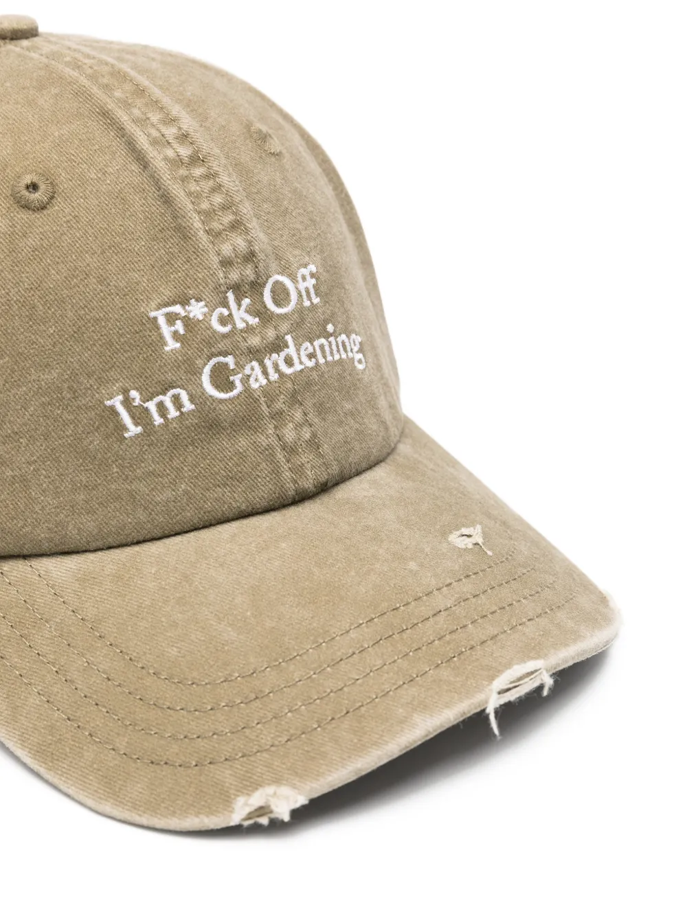  Bram’s Fruit Distressed Cap - Green 