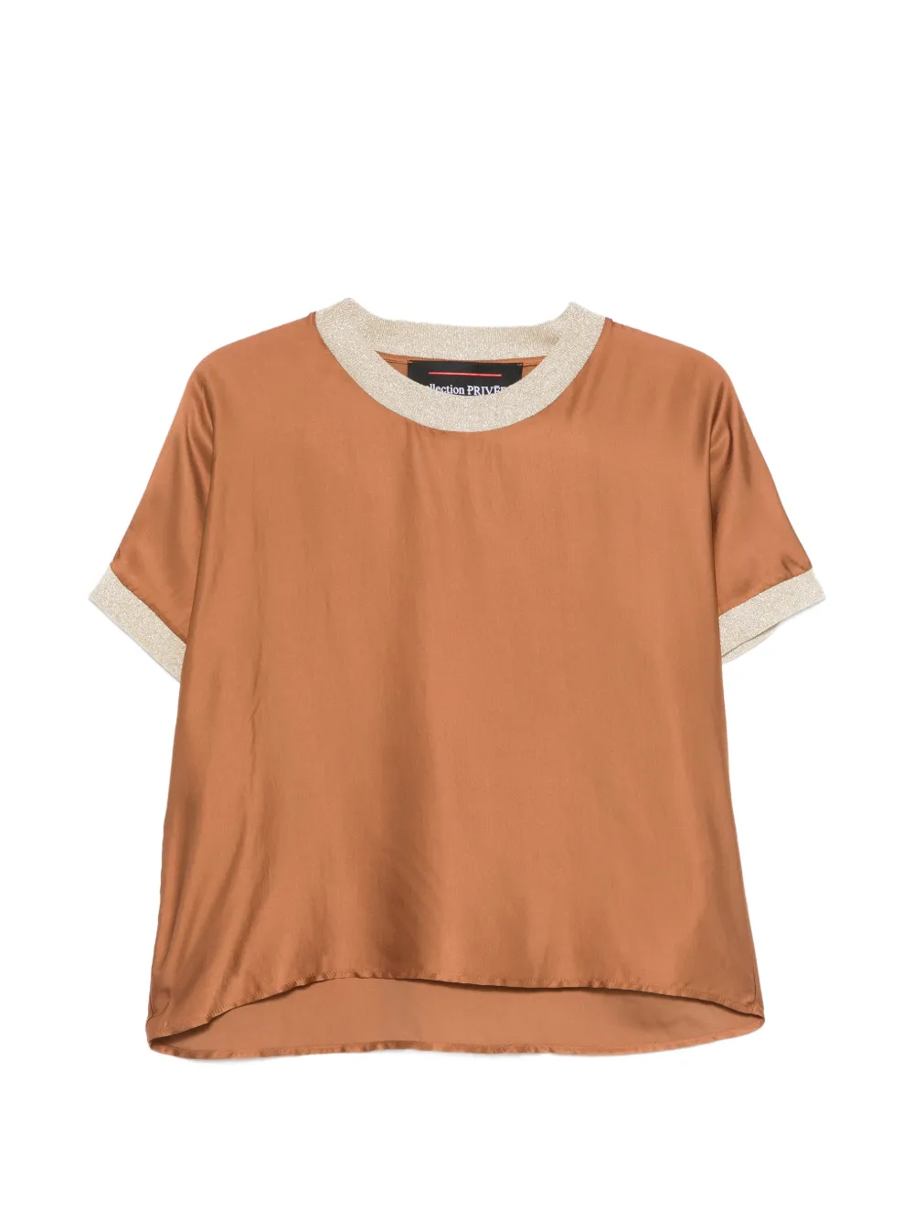 COLLECTION PRIVEE? Blusa girocollo - Marrone