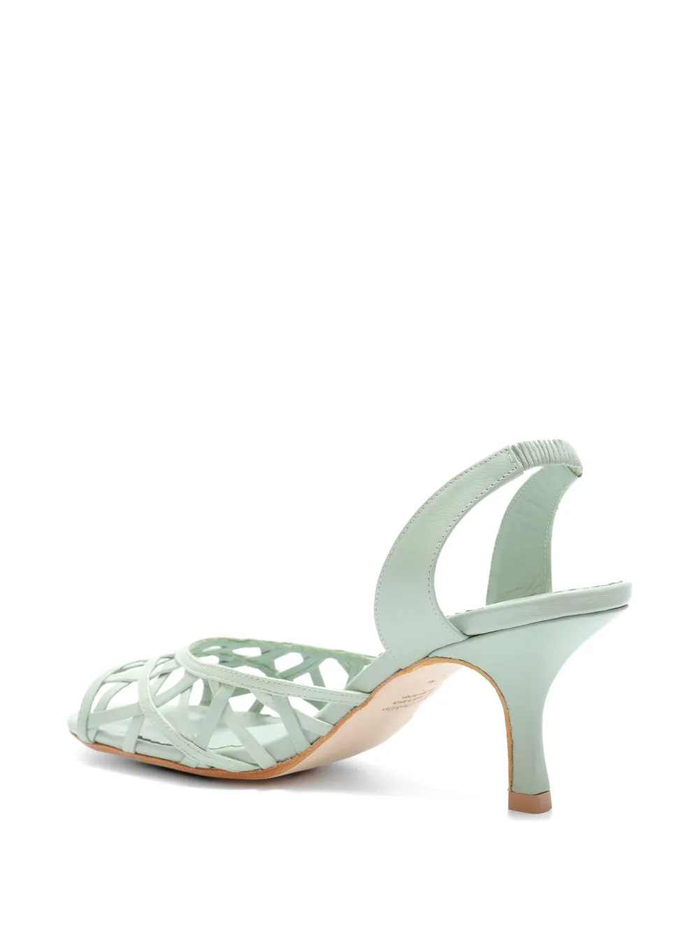 Sarah Chofakian Tokyo Palace sandals Blauw