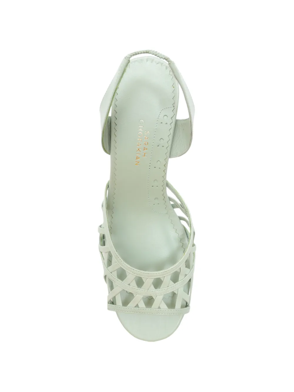 Sarah Chofakian Tokyo Palace sandals Blauw