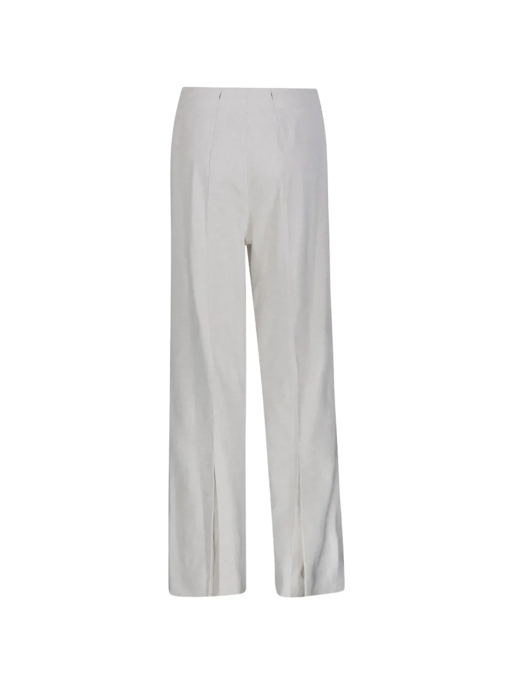  Sandbeige Side-pockets Trousers - Neutrals 