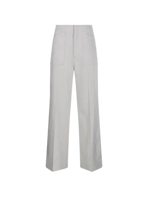 SANDBEIGE side-pockets trousers