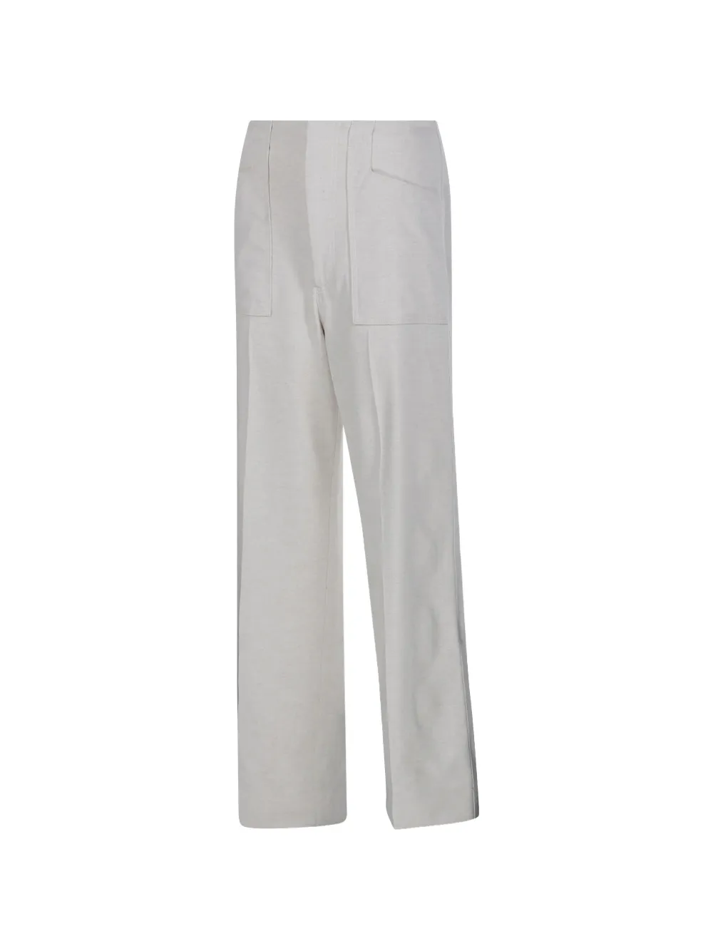 Sandbeige Side-pockets Trousers - Neutrals 