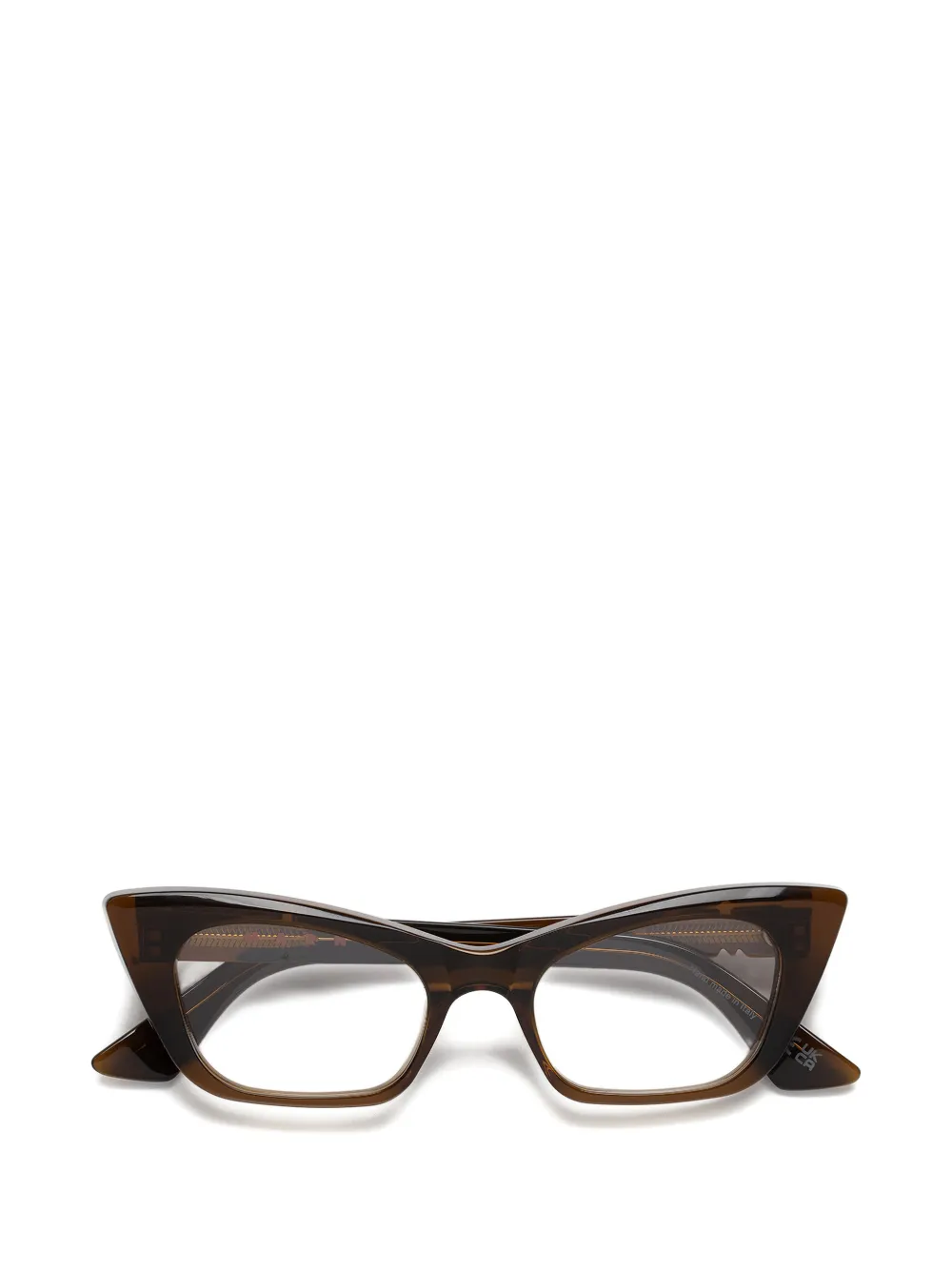 Marni Eyewear x Retrosuperfuture Nezia cat-eye-frame glasses - Marrone