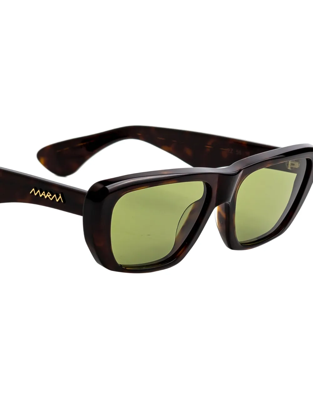 Marni Eyewear Jimura zonnebril Bruin