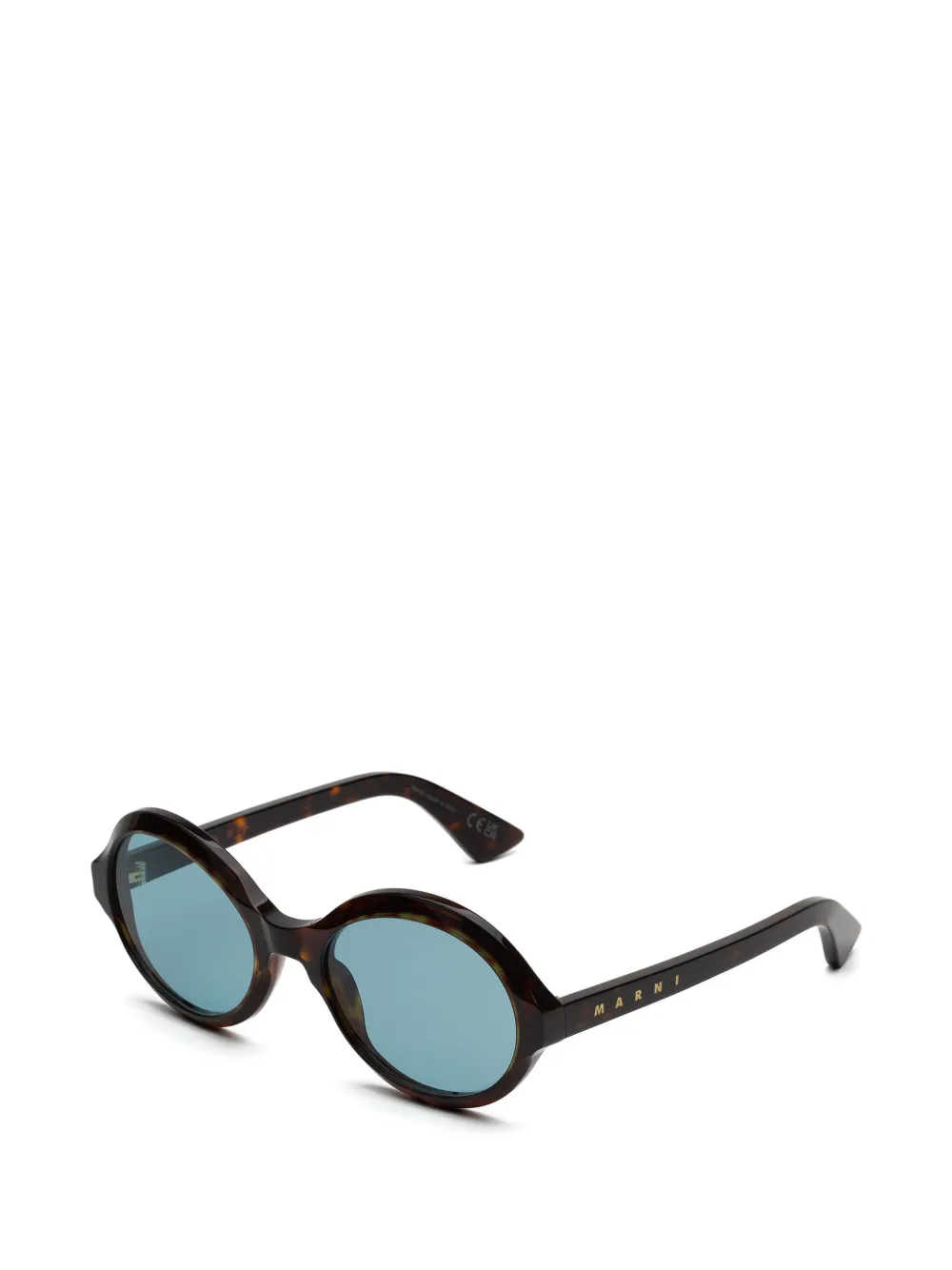  Marni Eyewear X Retrosuperfuture Nozea Oval-frame Sunglasses - Brown 