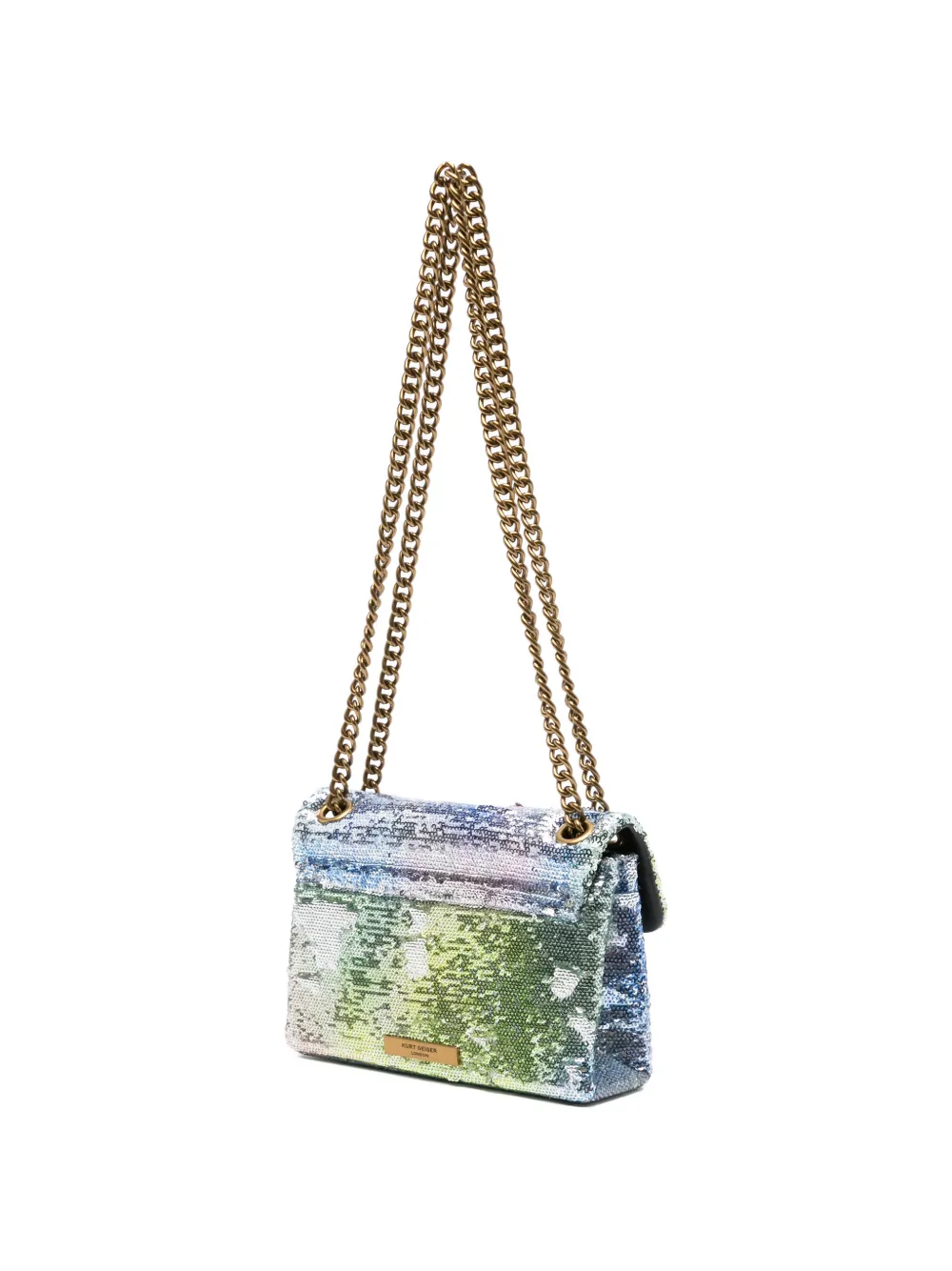  Kurt Geiger Sequin Kesington Mini Bag - Blue 