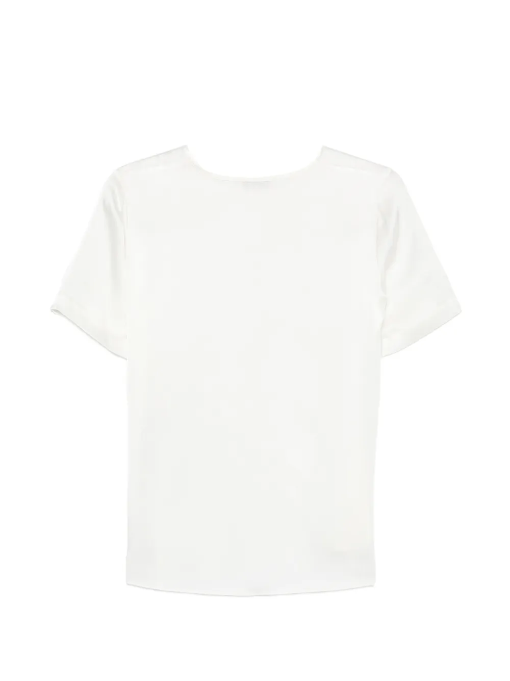  Antonelli Creta Short-sleeve Blouse - White 