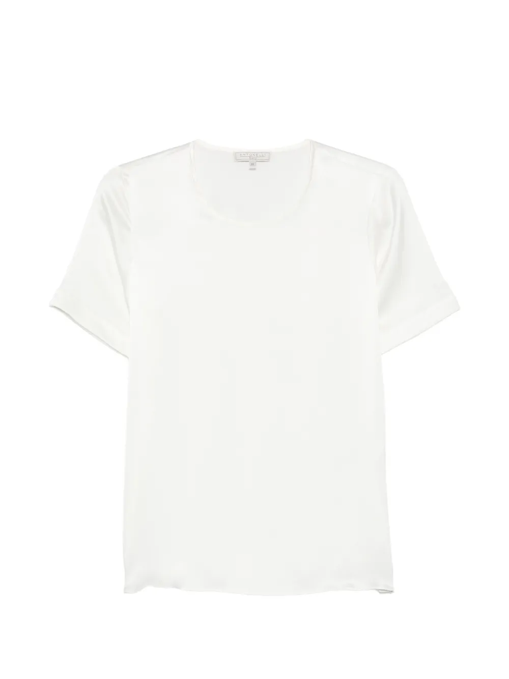 Antonelli Creta short-sleeve blouse - Bianco