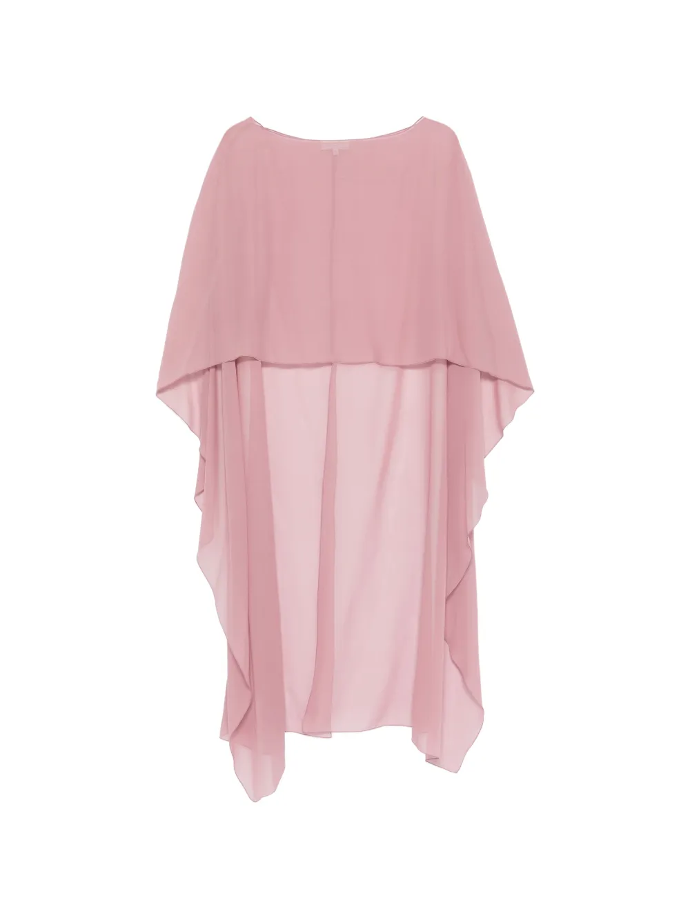 Antonelli Herve asymmetric poncho - Rosa