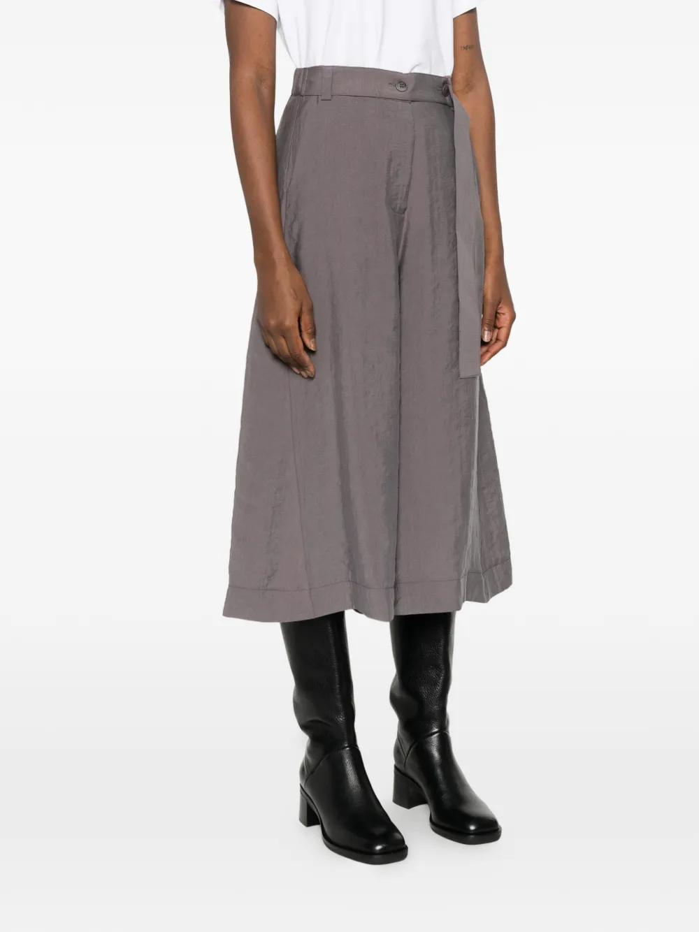  Virginia Bizzi Lizza Cropped Trousers - Grey 